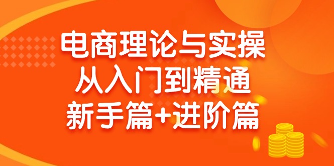 (9576期)电商理论与实操从入门到精通 新手篇+进阶篇 - 副业联盟-副业联盟
