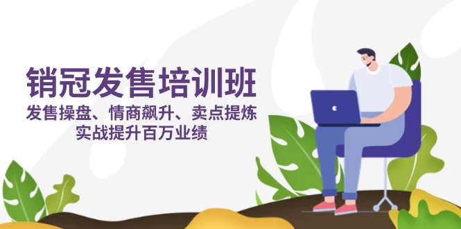 销冠 发售培训班：发售 操盘+情商 飙升+卖点 提炼，实战提升百万业绩 - 副业联盟-副业联盟