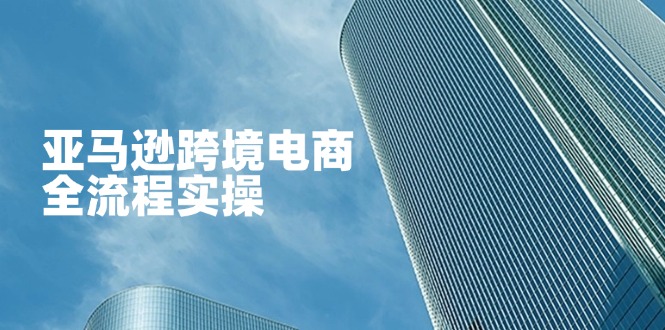 亚马逊跨境电商全流程实操，教你从零开始，掌握店铺运营与广告技巧 - 副业联盟-副业联盟