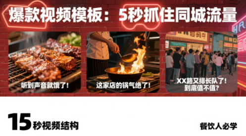 白泽老师·餐饮实体店短视频爆店 - 副业联盟-副业联盟