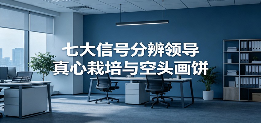 付费文章《七大信号分辨领导真心栽培与空头画饼》读懂管理背后人性逻辑|副业联盟