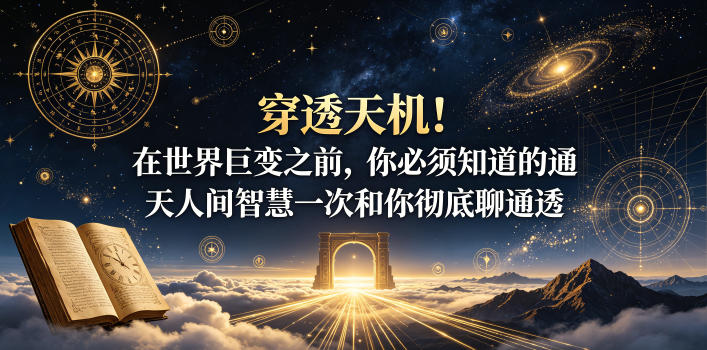 付费文章:穿透天机!在世界巨变之前,你必须知道的通天人间智慧一次和你彻底聊通透|副业联盟