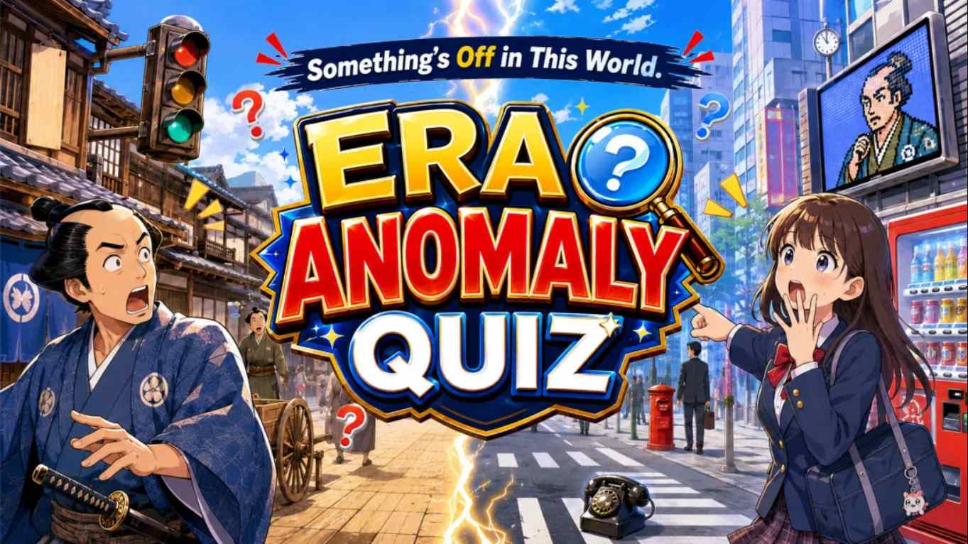 【美版】这个世界有点不对劲。时代违和感测验 .Something’s Off in This World.Era Anomaly Quiz 中文|副业联盟