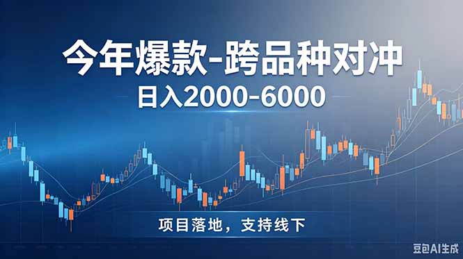 跨品种最新对冲震撼首发!日收益2000-6000+,项目绿色长久,安全稳健,合规靠谱,可批量放大|副业联盟