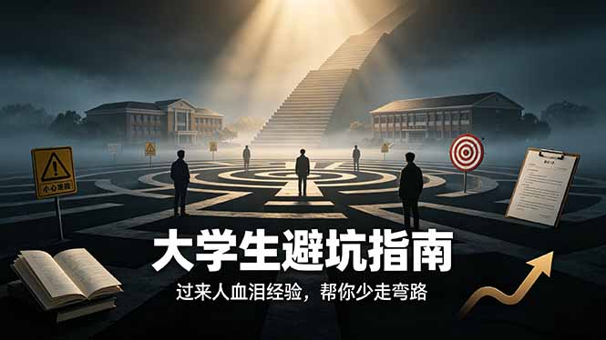 付费文章：大学生避坑指南 ，过来人血泪经验，帮你少走弯路 - 副业联盟|副业联盟