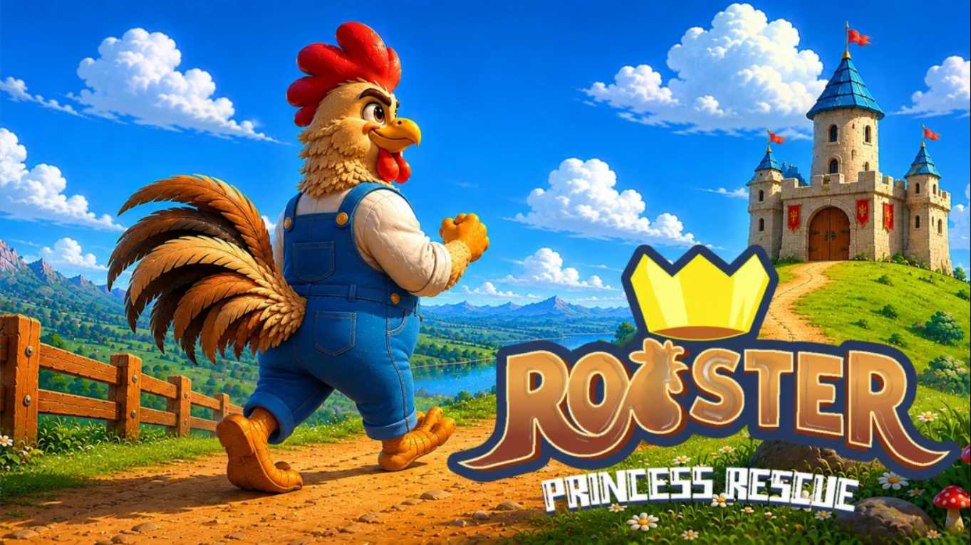 【日版】公鸡勇士:拯救公主 .Rooster: Princess Rescue 英语|副业联盟