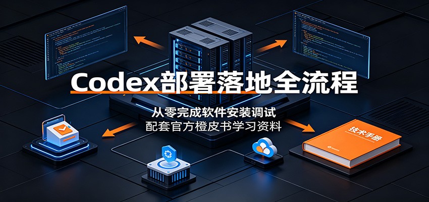 Codex部署落地全流程:从零完成软件安装调试,配套官方橙皮书学习资料|副业联盟