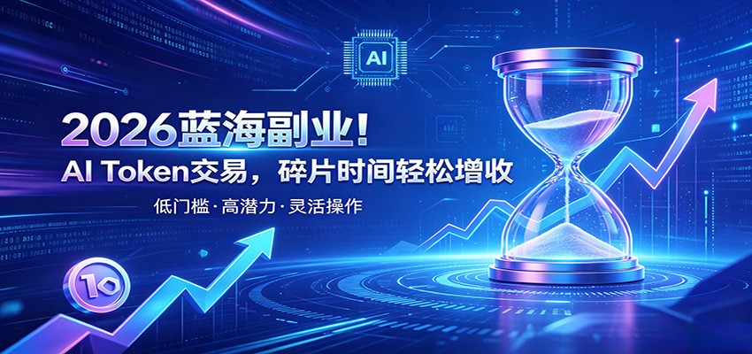 AI Token算力赛道!普通人可入局的数字副业,零门槛快速起步|副业联盟