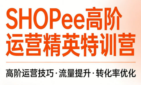 梦凡老师·Shopee虾皮高阶运营课程(更新)|副业联盟