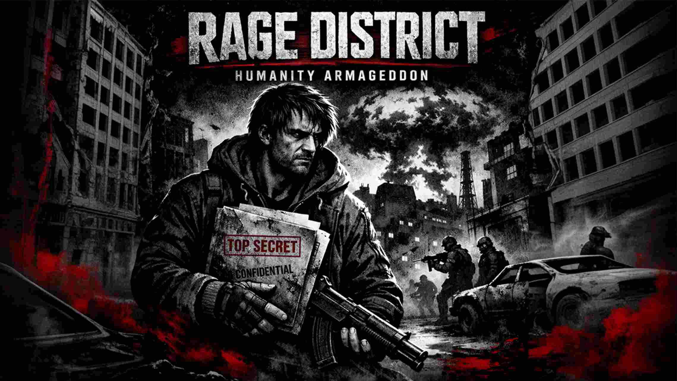 【美版】狂怒区 人类末日 Rage District – Humanity Armageddon 英语|副业联盟
