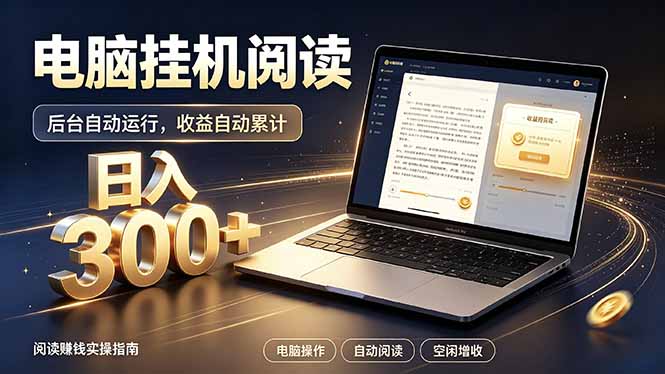 看小说也有收益？自动化流程，轻松日入300+ - 副业联盟|副业联盟