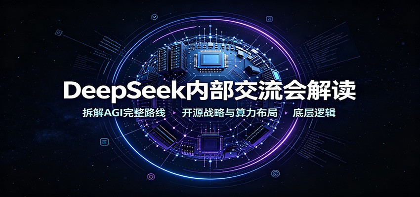 DeepSeek内部交流会解读：拆解AGI完整路线，开源战略与算力布局底层逻辑 - 副业联盟|副业联盟