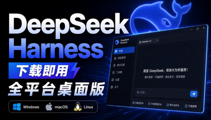 Github上近20万Stars,Harness现在可以双击运行使用了,Harness全平台桌面版