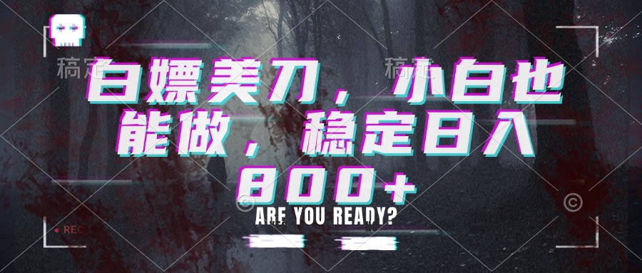 白嫖美刀，小白也能做，稳定日入800+ - 副业联盟|副业联盟