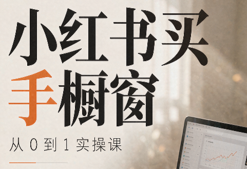 大糖老师·小红书买手橱窗从0到1实操课|副业联盟