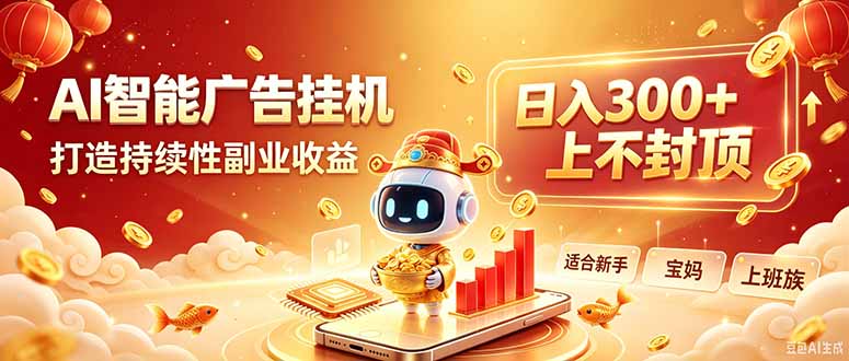 告别手动干活!AI自动化,解锁线上被动收益|副业联盟