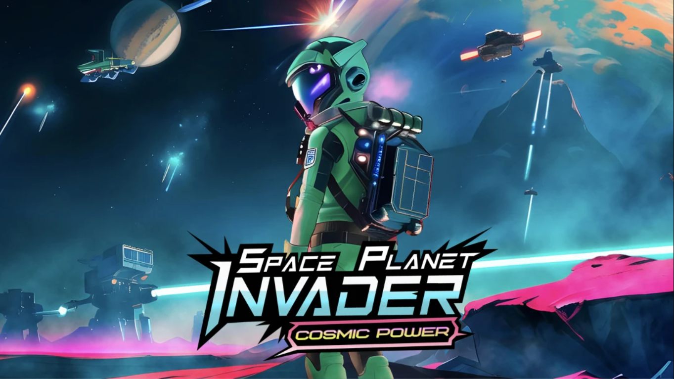 【美版】太空星球入侵者:宇宙之力 Space Planet Invader – Cosmic Power 英语|副业联盟