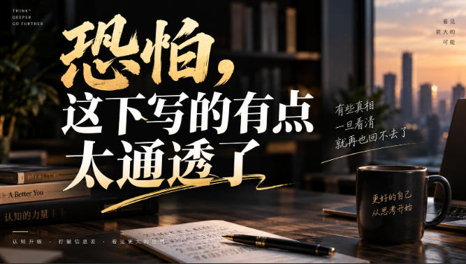 灏泽叔最新付费文章:恐怕,这下写的有点太通透了|副业联盟