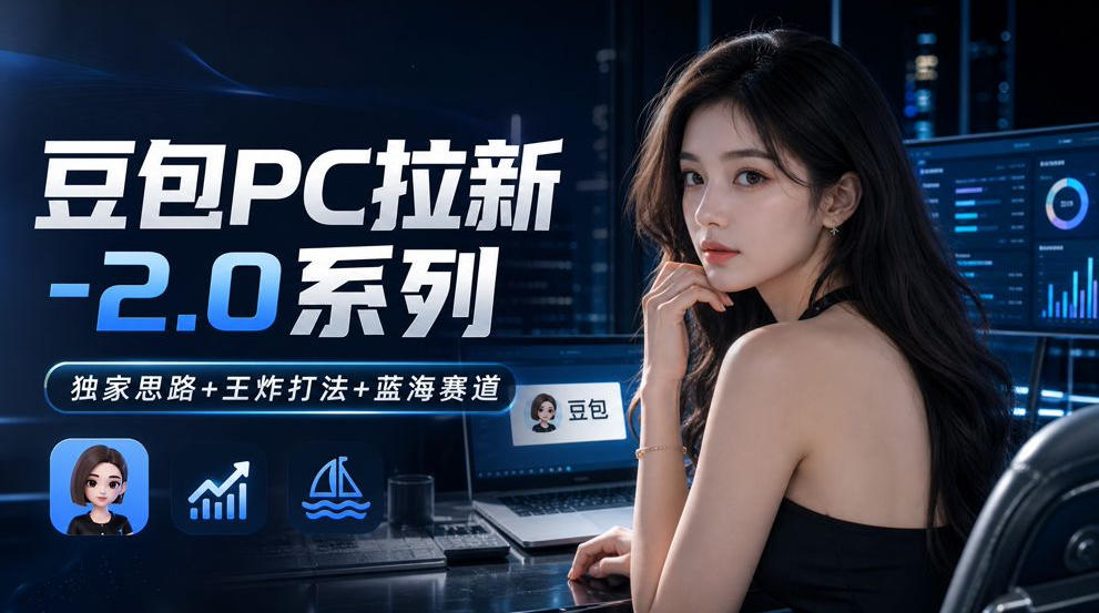 豆包PC拉新2.0系列-独家思路+王炸打法+蓝海赛道 - 副业联盟|副业联盟