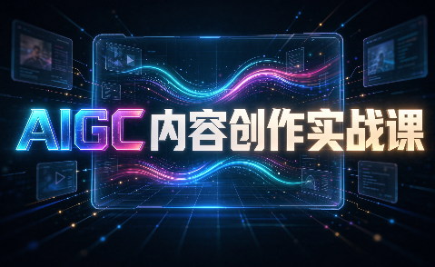 AIGC内容创作实战课|副业联盟