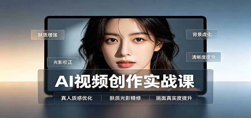 AI视频创作实战课：人物面部情绪调试，真人质感优化，提示词模板与变现方向|副业联盟