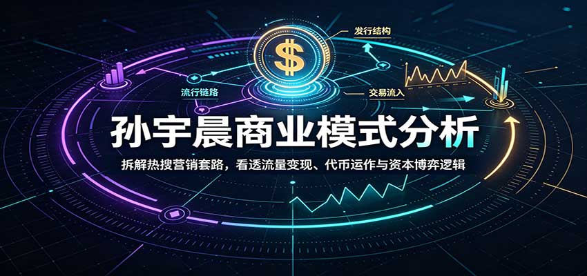 孙宇晨商业模式分析：拆解热搜营销套路，看透流量变现、代币运作与资本博弈逻辑|副业联盟