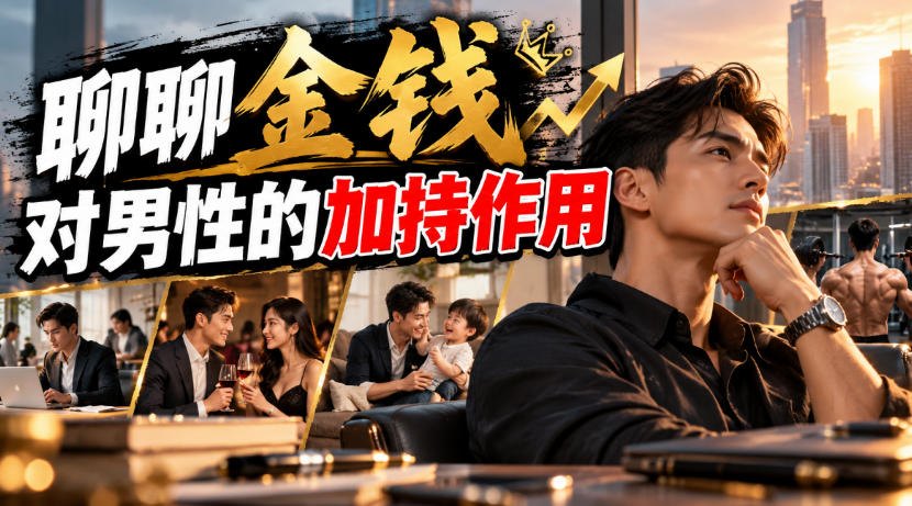某公众号付费文章:聊聊金钱对男性的加持作用|副业联盟