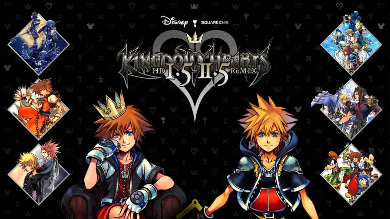 【美版】王国之心 -HD 1.5+2.5 ReMIX- KINGDOM HEARTS -HD 1.5+2.5 ReMIX- 英语|副业联盟