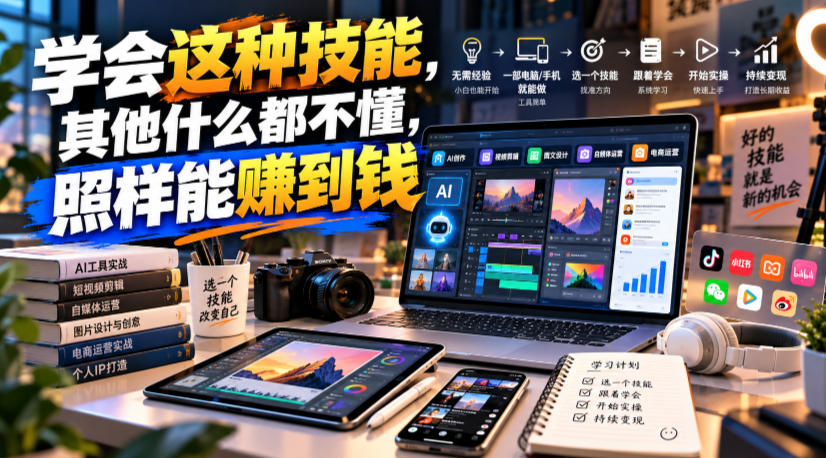 某公众号付费文章：学会这种技能，其他什么都不懂，照样能賺到钱|副业联盟