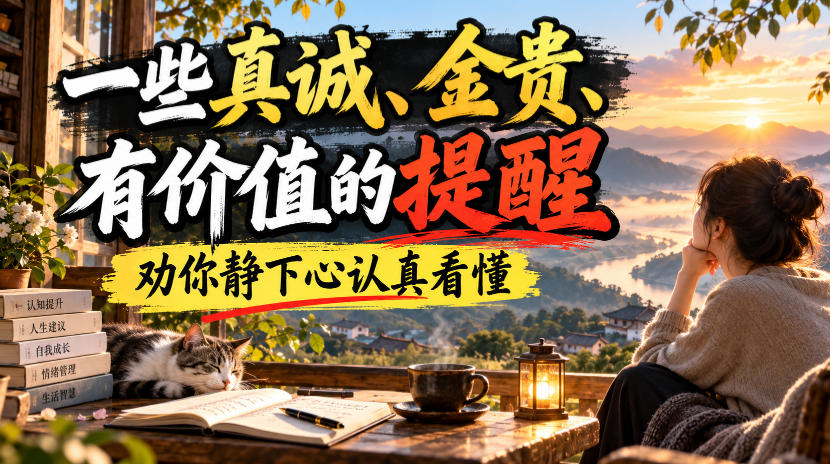 付费文章:一些真诚、金贵、有价值的提醒,劝你静下心认真看懂|副业联盟