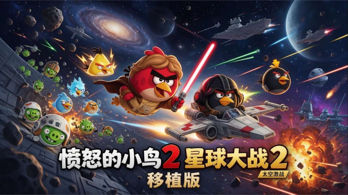 【移植游戏】愤怒的小鸟星球大战2 移植游戏|副业联盟