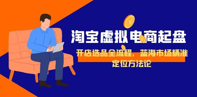 淘宝虚拟电商起盘，开店选品全流程，蓝海市场精准定位方法论 - 副业联盟-副业联盟
