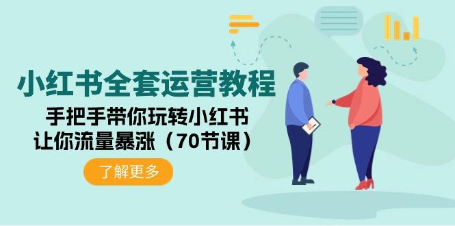 (9624期)小红书全套运营教程：手把手带你玩转小红书，让你流量暴涨(70节课) - 副业联盟-副业联盟