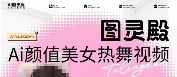 全网首发，原价988图灵殿AI颜值美女热舞视频，云端生图，轻松过原创 - 副业联盟-副业联盟