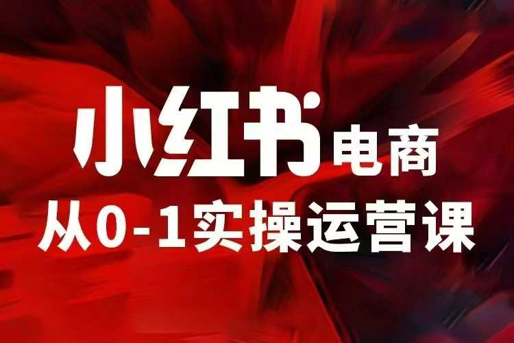小红书电商运营，97节小红书vip内部课，带你实现小红书赚钱 - 副业联盟-副业联盟