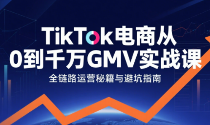 三千老师·TikTok电商从0到千万GMV实战课 - 副业联盟-副业联盟