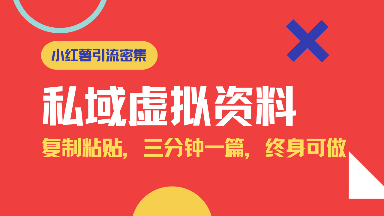 小红书引流私域旅游虚拟资料玩法，复制粘贴，三分钟一篇图文，日入1000... - 副业联盟-副业联盟