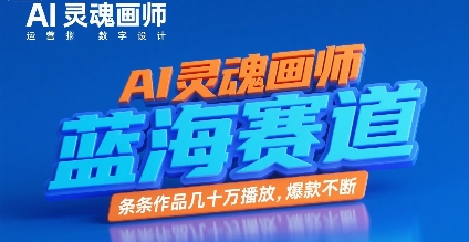 AI灵魂画师，蓝海赛道，条条作品几十W播放，爆款不断 - 副业联盟-副业联盟