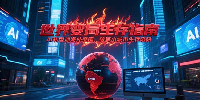 付费文章《世界变局生存指南，AI转型加海外突围，破解小城市生存陷阱》 - 副业联盟-副业联盟