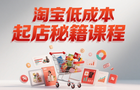 子枫老师·淘宝低成本起店系统课 - 副业联盟-副业联盟