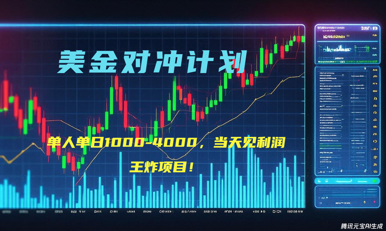 2025年最暴力项目“美金先登计划”最新最强对冲战法，每日实际收益1K-4K - 副业联盟-副业联盟