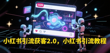 小红书引流获客2.0，小红书引流教程 - 副业联盟-副业联盟