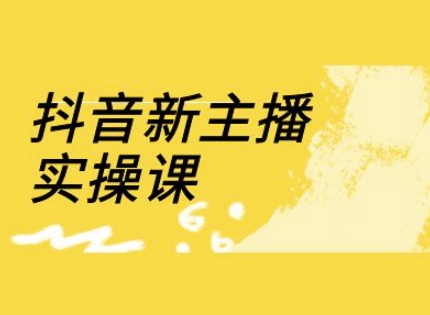 抖音新主播实操课，直播间流量运营线上实操课(18节) - 副业联盟-副业联盟