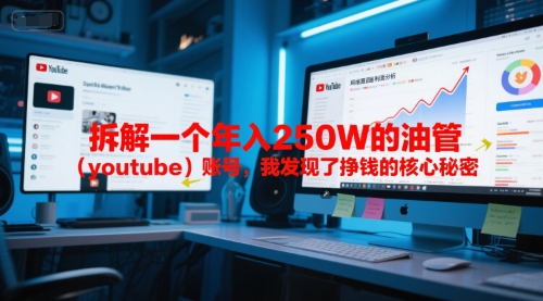 付费文章：拆解一个年入250W的油管(youtube)账号，我发现了挣钱的核心秘密 - 副业联盟-副业联盟