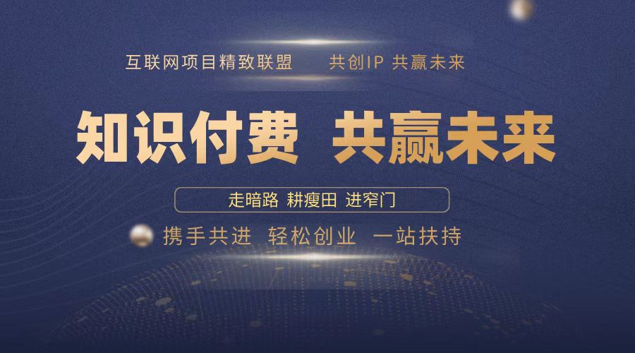 2025年 如何通过 “知识付费” 卖项目月入十万、年入百万，布局2025与... - 副业联盟-副业联盟