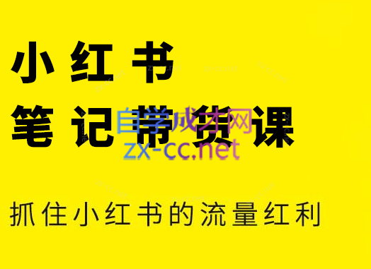张宾·小红书笔记带货课(更新9月) - 副业联盟-副业联盟