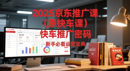 2025京东推广课(原快车课)解锁京东快车推广密码，新手必看运营宝典 - 副业联盟-副业联盟