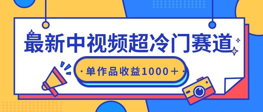 (9275期)最新中视频超冷门赛道，轻松过原创，单条视频收益1000＋ - 副业联盟-副业联盟