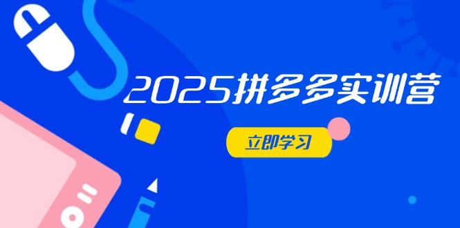 2025拼多多实训营：深度剖析运营关键，助力电商人快速提升 - 副业联盟-副业联盟