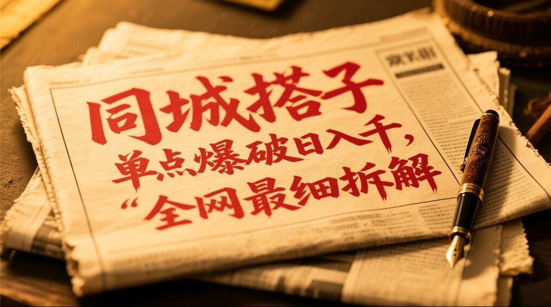 同城搭子群19.9单点爆破日入千，搭子组局月入万，全网最细拆解 - 副业联盟-副业联盟